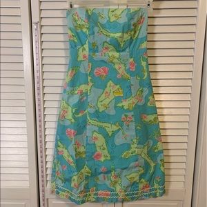 Lilly Pulitzer Bahama dress 6P RN 88189 islands